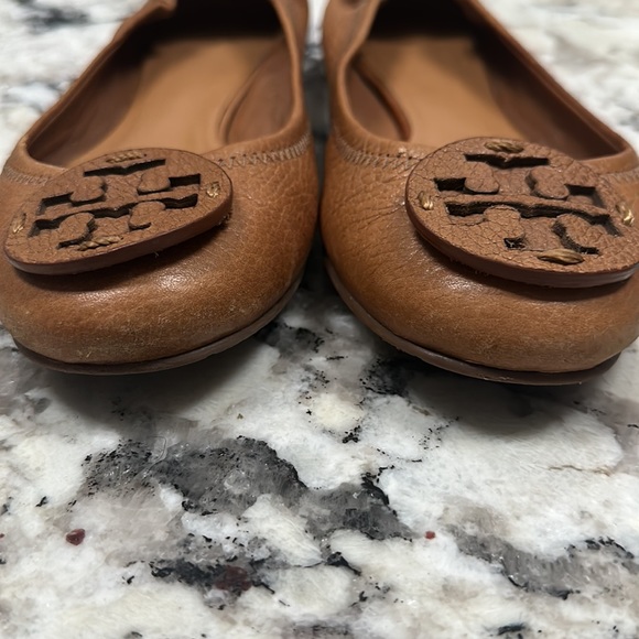 Tory Burch brown leather flats - Picture 3 of 5